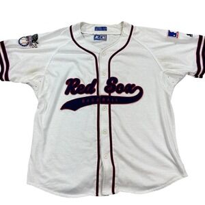 Starter Boston Red Sox Jersey MLB Baseball Home Men's XL White Tailsweep Vintage